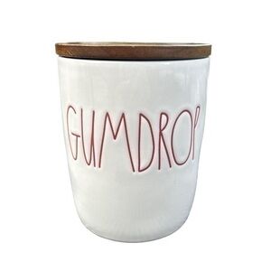 Rae Dunn by Magenta Christmas baby gum drops canister jar